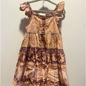 Spell Little Gypsies Xandeau frill dress 3T girls